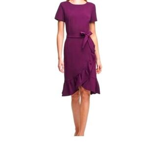 Calvin Klein ruffle dress